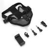 GoPro DJI Action Sports Camera Mount & Tactical Mask with Phone Holder - Half-Face Steel Wire Protective Gear