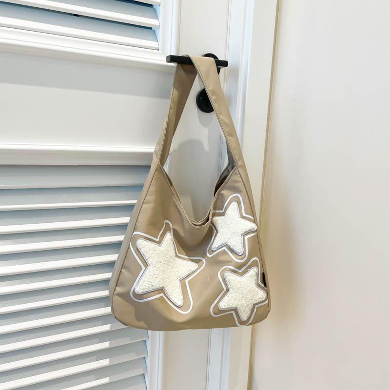 

Женская холщовая сумка через плечо большой вместимости Осень 2024 - Модная и фактурная сумка для поездок хаки