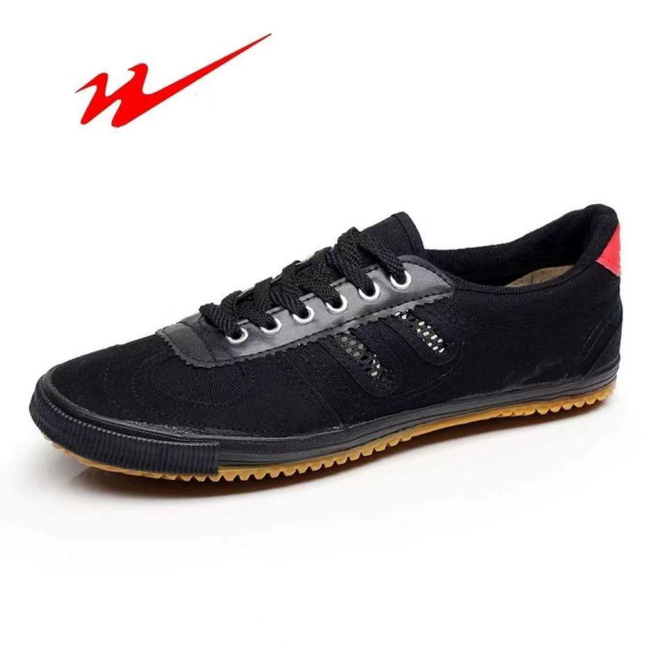 Double Star Unisex Non-Slip Canvas Volleyball Shoes - Soft, Breathable, Tendon Sole for Track & Field, Spring/Autumn