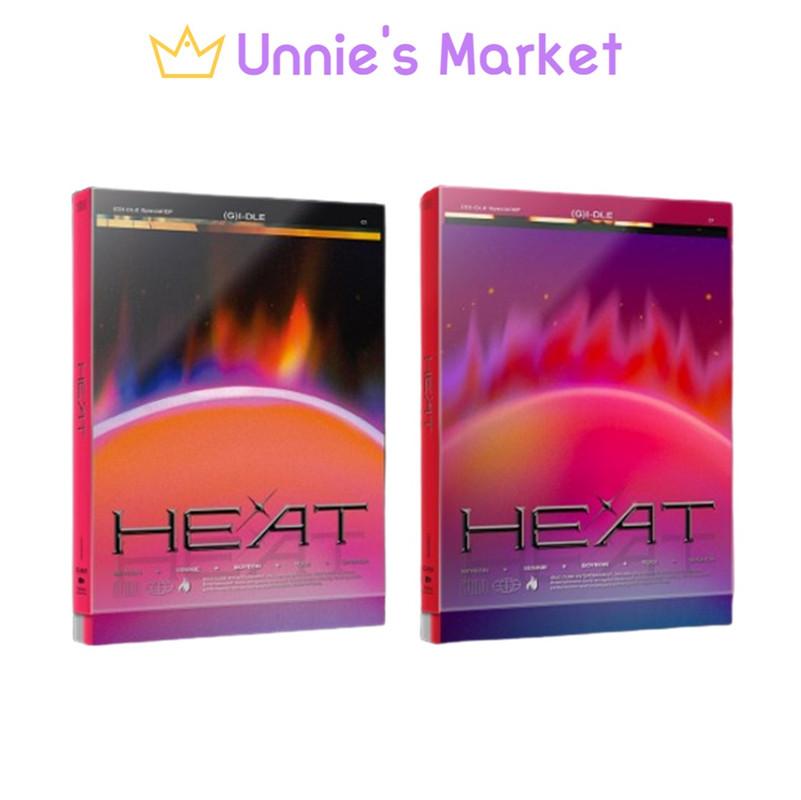 

(грамм)I-DLE [HEAT] Версия рукава. Блейз Вер. / Вспышка Вер. + Бесплатный подарок