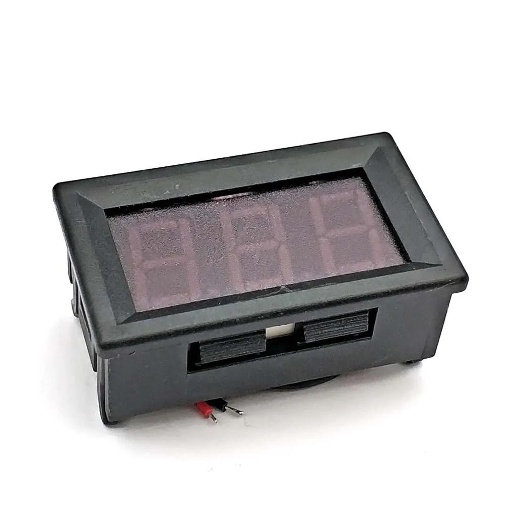 0.56 Digital Voltmeter DC5-120V/DC 5V To 120V Digital Voltmeter Voltage Panel Meter for 12V 24V 96V Electromobile Motorcycle