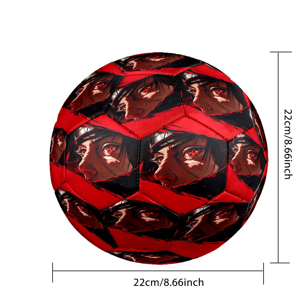1pc Game Role Naruto Soccer Ball, Athletic Standard Football Size 5 Lightweight Sports Match Soccer Ball, Perfect Gift for Sports Enthusiasts