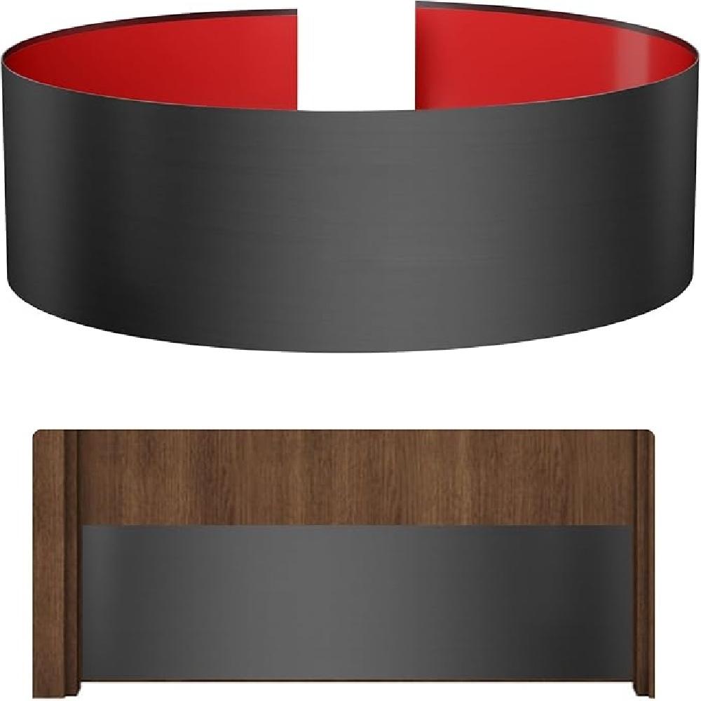 

1PC Metal Kick Plate, Anti-Scratch Base Peel and Stick Baseboard Molding Trim for Wall, Entrance Door, Kitchen Cupboard