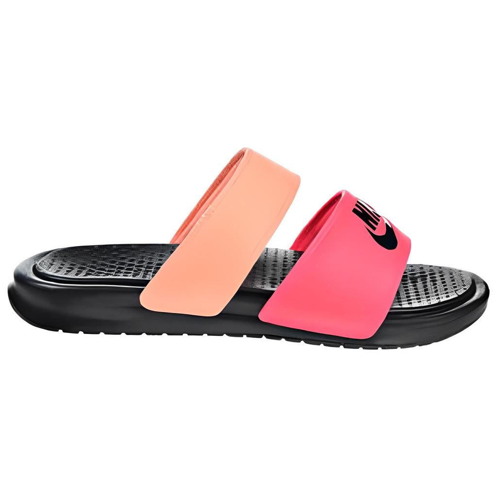 Nike Benassi Duo Ultra Slide 'Racer Pink Sunset Glow' Women's 819717-602