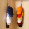 Hanging Hat Organizer Wardrobe Hat Hanger with 8 Clips Vertical Baseball Cap