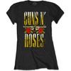Guns N' Roses Ladies Slim Fit T-Shirt: Big Guns OFFICIAL NEW