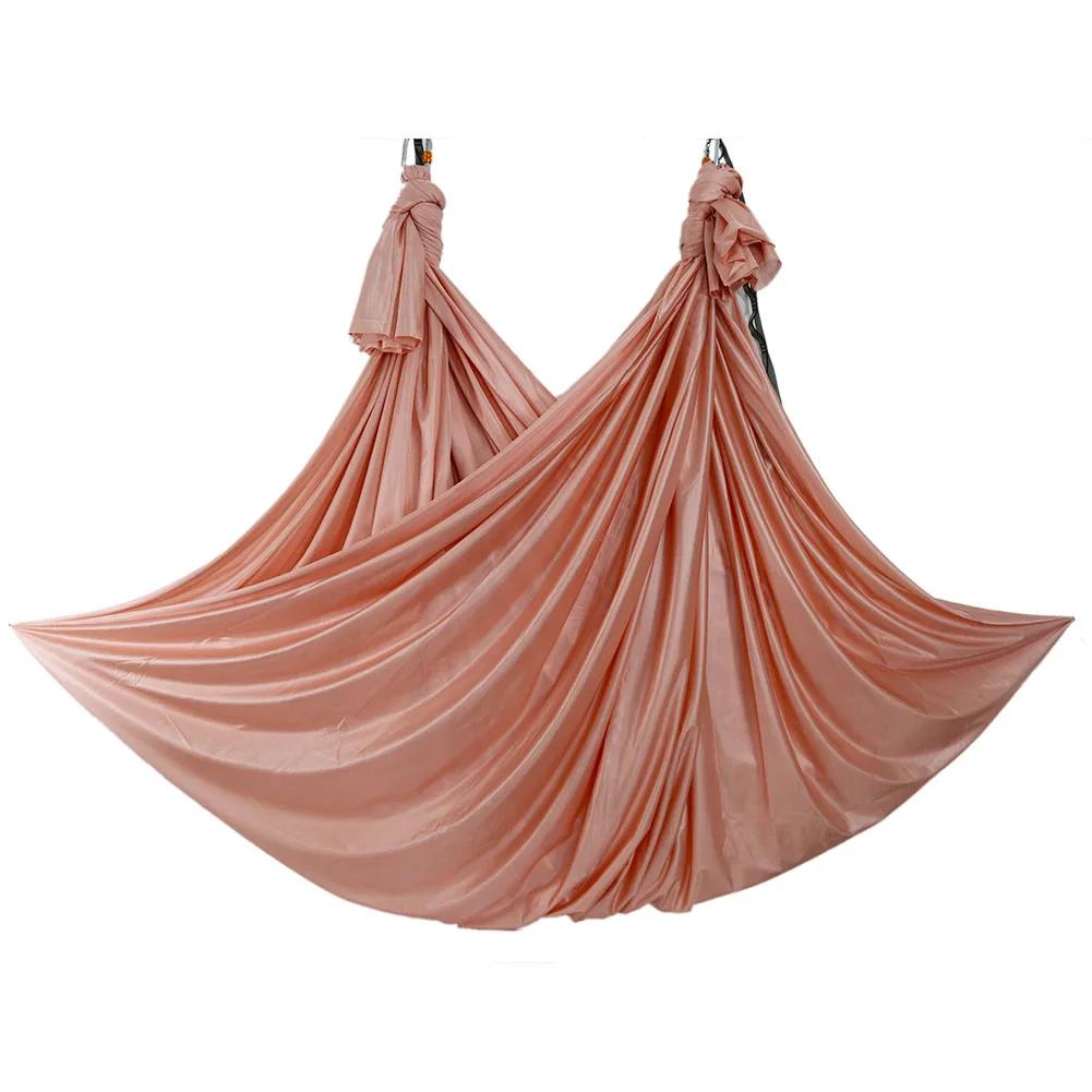 2026 New Aerial Yoga Hammock Fabric Flying Pilates Yoga Swing Silk Aerial Anti-Gravity Traction Device Fitness Yoga Home Gym