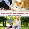 Creative Puppy Molar Toys Bone Shape Dog Interactive Toys Portable Dog Chew Stick  Pet Dental Care