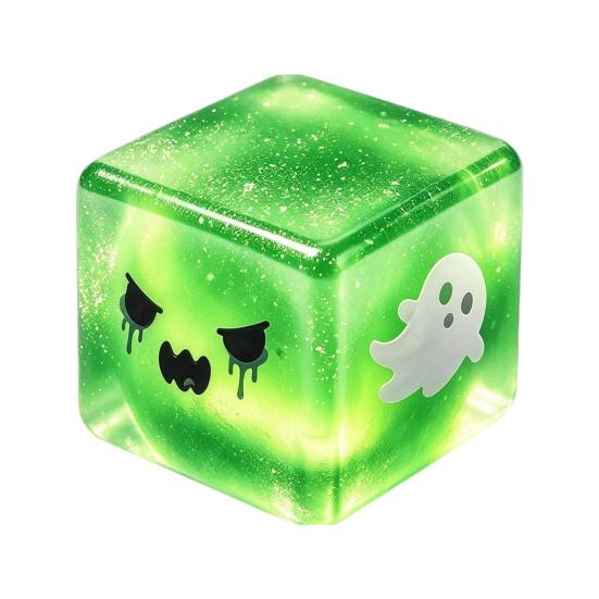 Stresswürfel Fidget Spielzeug Halloween Spielzeug, Geist Kürbis Augapfel Quetsch Partygeschenke Angstlinderung Sensorisch
