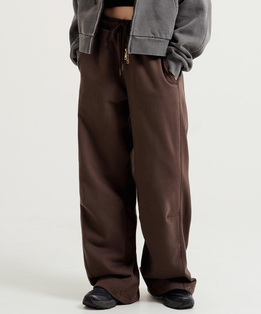 WV PROJECT Negative Heavy Cotton Sweatband Pants Brown Jnlp7755