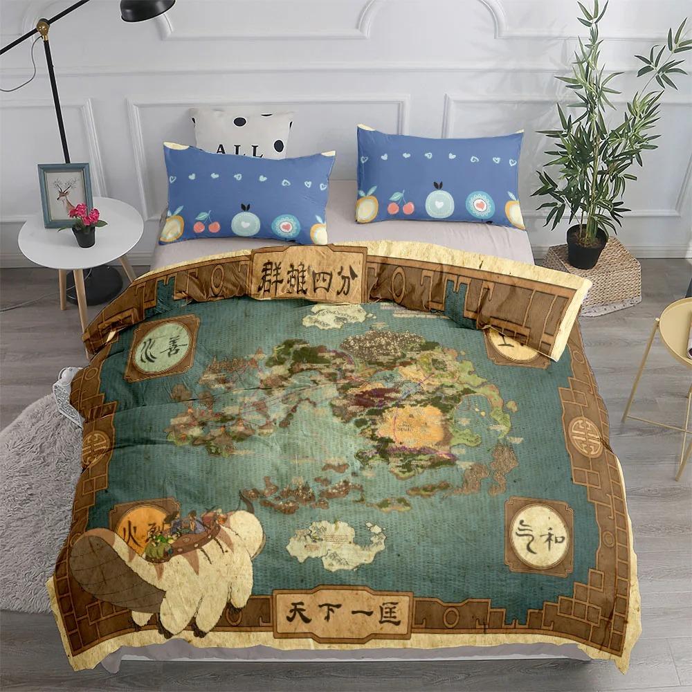 Antique Aubusson Duvet Cover Set King Queen Double Full Twin Single Size Bed Linen Set