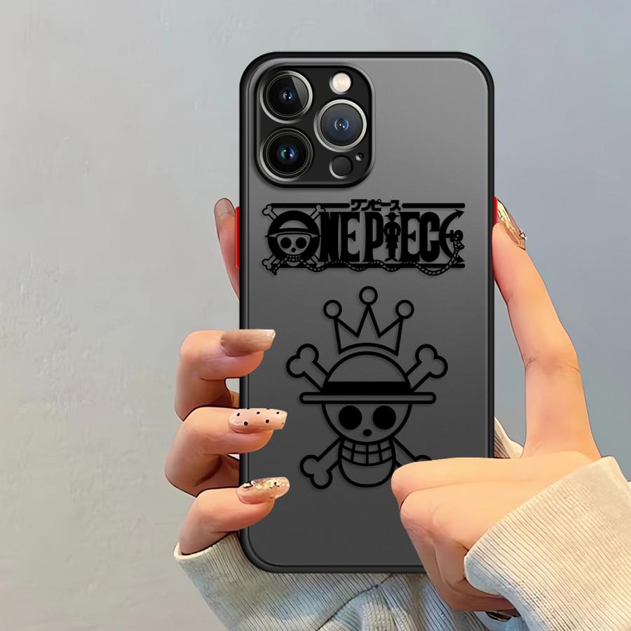 Anime Ones Pieces Logo Case for iPhone 17 Pro Max Air 12 7 8 SE 11 XS XR 13 Mini 15 16 Plus 14 Funda Back Phone Cover