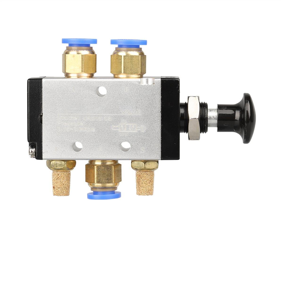 

2026 New 4R210-08 Manual Valve 2 Way 5 Position Push and Pull Pneumatic Switch of Directional Valve 4R310-10 3R310-10 China Mainland