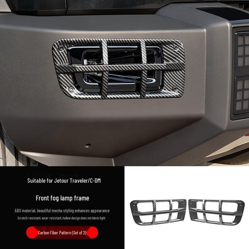 

Jetour Traveler Fog Light Frames & Black Cover Accessories for 26 Models 26 Models Traveler/CDM