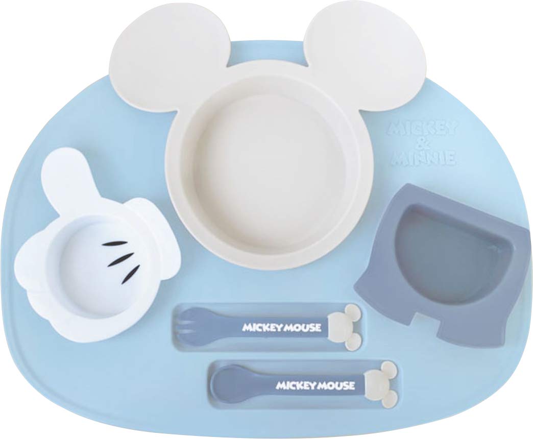 

Nishiki Kasei Icon Lunch Plate Mickey Mouse (x 1)