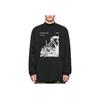 Off-White Factory Mock Neck T-Shirt Black Unisex Tops OMAB032F191850131001