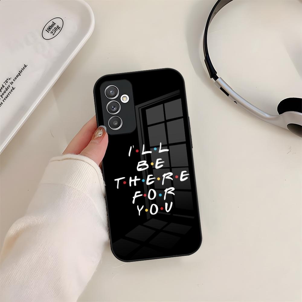 Friends TV Show Phone Case Glass For Samsung S24 S26 S23 S20 S25 S21 S22 Ultra Fe Plus A05 A06 A16 A26 A36 A56 Coque
