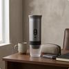 Portable Espresso Machine LED Display Handheld Transparent Chamber Coffee