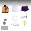 Kmusic Costume de Cosplay Monster Hunters, Roupa Infantil, LUMI/ZOE/MIRA Rumi 130