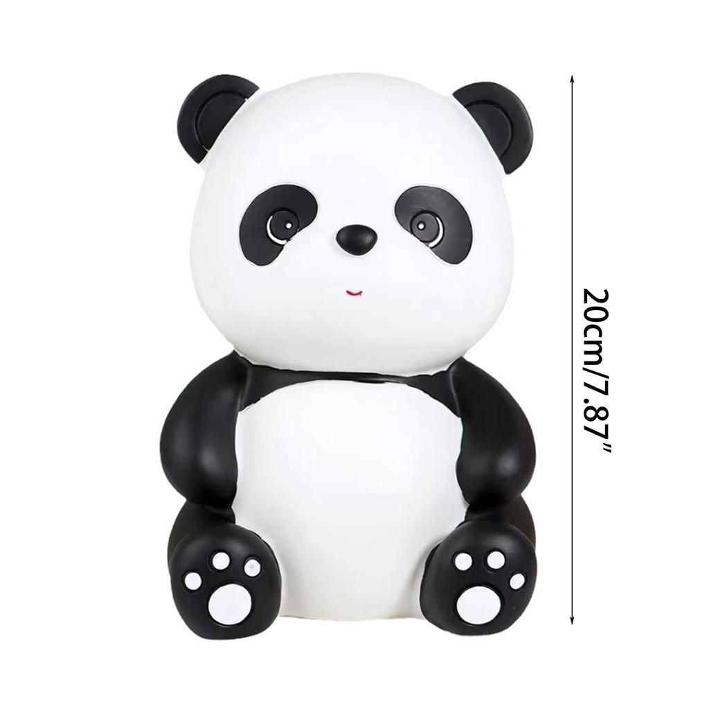 Panda Piggy Bank Panda Money Bank Shatterproof Piggy Bank First Coin Bank Saving Coin Box Saving Pot Birthday Gift