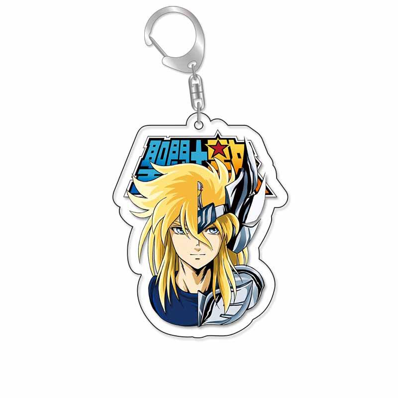 Saint Seiya Cartoon Acrylic Keychain: Athena Shun Pendant 5.5CM