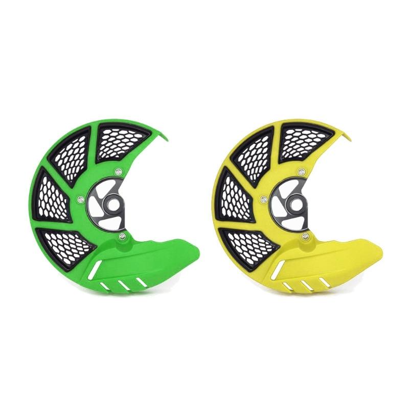 Front Brake Rotor Disc Guard Protection Cover Protector Compatible For CR125 CRF250R CRF450R CRF250X CRF450X Motorcycle