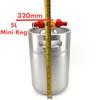 KegLand Mini Keg Low Profile Ball Lock Tapping Head Kit Homebrew