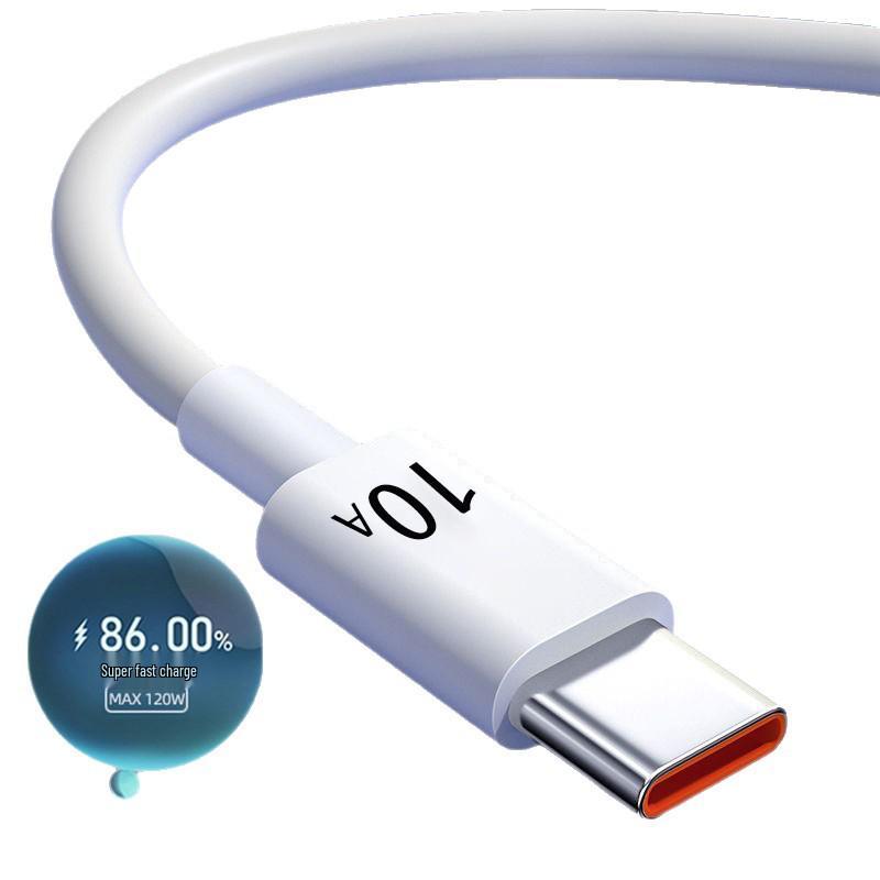 10A 120W Super Fast Type-C Charging Cable for Huawei, Vivo, Honor, and OPPO Phones