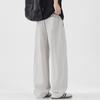 New Summer Thin Anti-wrinkle Tencel Linen Pants Men's Drape Casual Pants Straight Loose Scimitar Pants