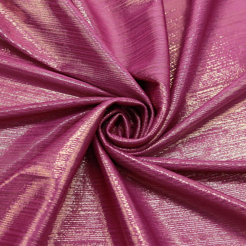Sparkling Elastic Fabric for Dance Wear Costumes Dress Gilded Soft Stretch Fabric Background Decoration Clothing DIY Material