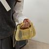 Personalized Acrylic Bag Women's 2025 New European and American Fashion Corrugated Handbag Ins Internet Celebrity Chain Messenger Dinner Bag