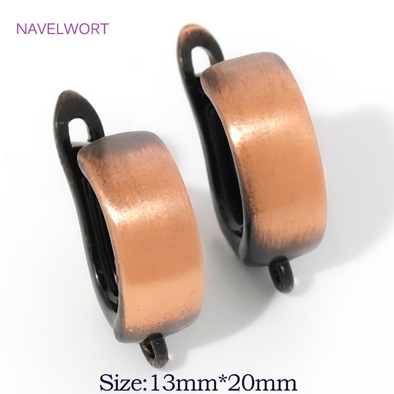 Fasteners For Earring Antique Bronze Shvenzy Earwires Brass Earring Hooks Earring Fixtures For DIY Earrings Making Accessories