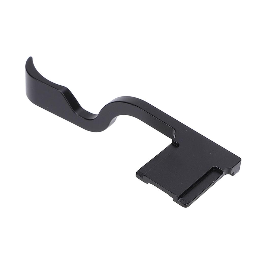 Aluminum Alloy Camera Thumb Grip for with Hot Shoe Dust Cover and Ergonomic Body Design for Stable Handhold ZF/ZFC Cameras, (Black)