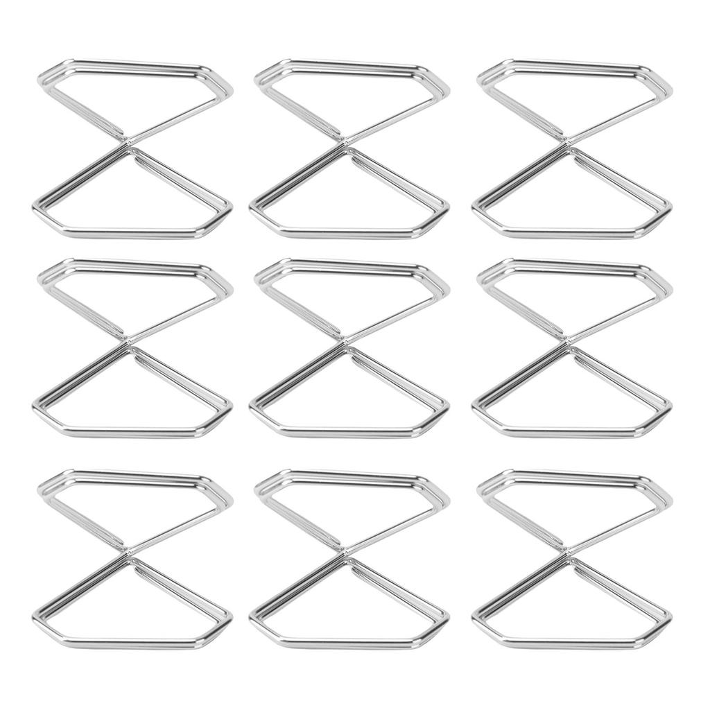 50PCS Table Number Holders Rhinestone Shape Photo Card Picture Display Clips for Wedding Birthday Party