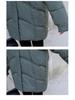 Women's Mid-Length Down Cotton Coat 2023: Hot Style, New Plus Size, Thick, Fashionable, Loose, Warm Cotton-Padded Jacket