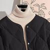 Women's Diamond Quilted Down Baseball Jacket
