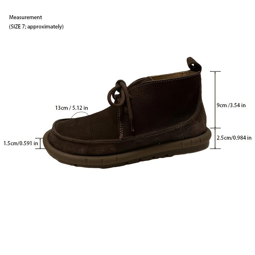 Leather Women's Short Boots, Soft Sole, Soft Surface, Super Comfortable, Big Sole Wide Feet Thin Fashion, All-match Casual Short Boots, Martin Boots