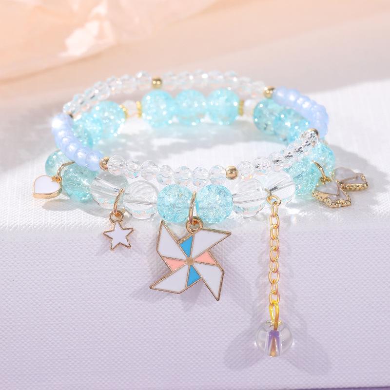 Cinnamoroll & My Melody Crystal Beaded Friendship Bracelet - High-End Versatile Women's Jewelry
