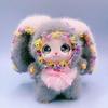 Sweet Pink Long-Eared Lolita Rabbit Plush Doll Pendant - Girly Heart Healing Series