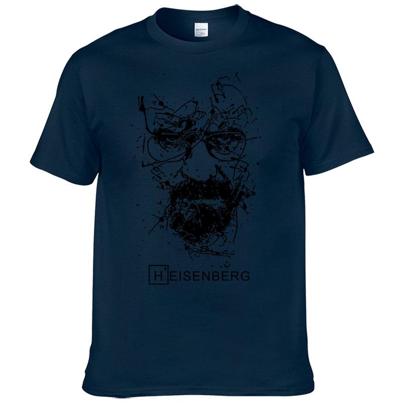 2024 New Fashion Breaking Bad T Shirts Men Heisenberg Camisetas Hombre Men Cool Tee Shirt Tops Short Sleeve Cotton T-shirts #191