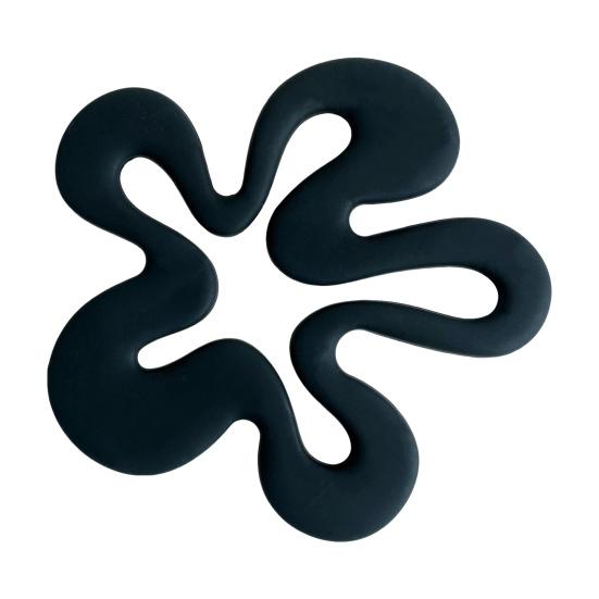 Flower Shaped Silicone Coasters Heat Resistant Placemats for Hot Pots Pans Non-Slip Table Protectors for Modern Kitchen