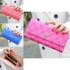 Elegant Lady Faux Pu Leather Long Purse Clutch Card Wallet With Timeless Appeal