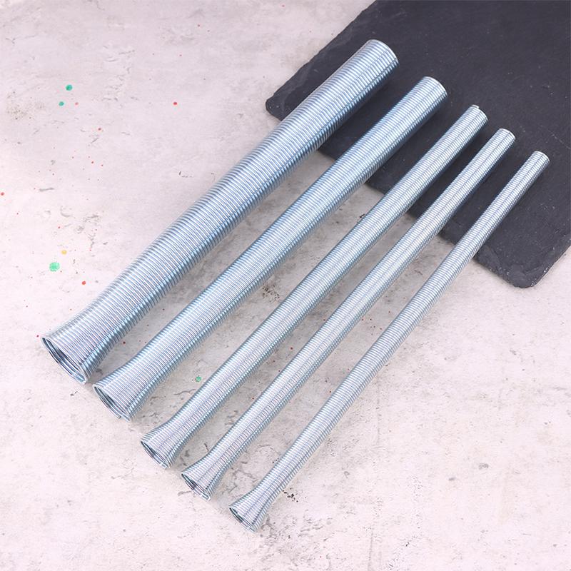 5Pcs/Set Outside Style Spring Copper Tube Benders Ct-102-L Bending Line Pipe For O.D. 1/4" To 5/8" Pipes Bender