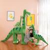 Dinosaur Plush Toy Large Doll Simulation Pillow Cute Doll Boy Girl Green Tyrannosaurus Rex