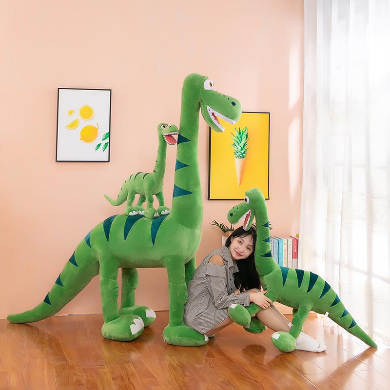 Dinosaur Plush Toy Large Doll Simulation Pillow Cute Doll Boy Girl Green Tyrannosaurus Rex