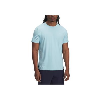 Launch Elite Iso-Chill Breathable Cool Comfort Soft Skin-Friendly Fashion Short Sleeve T-Shirt Men Tops Blue 1389803-494