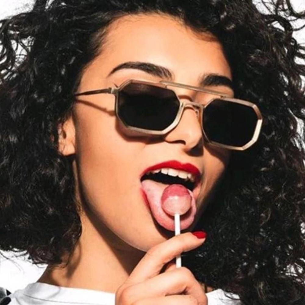 Gradient Unisex Polarizing Lens Sunglasses Indian Style Anti-UV Glasses  Women