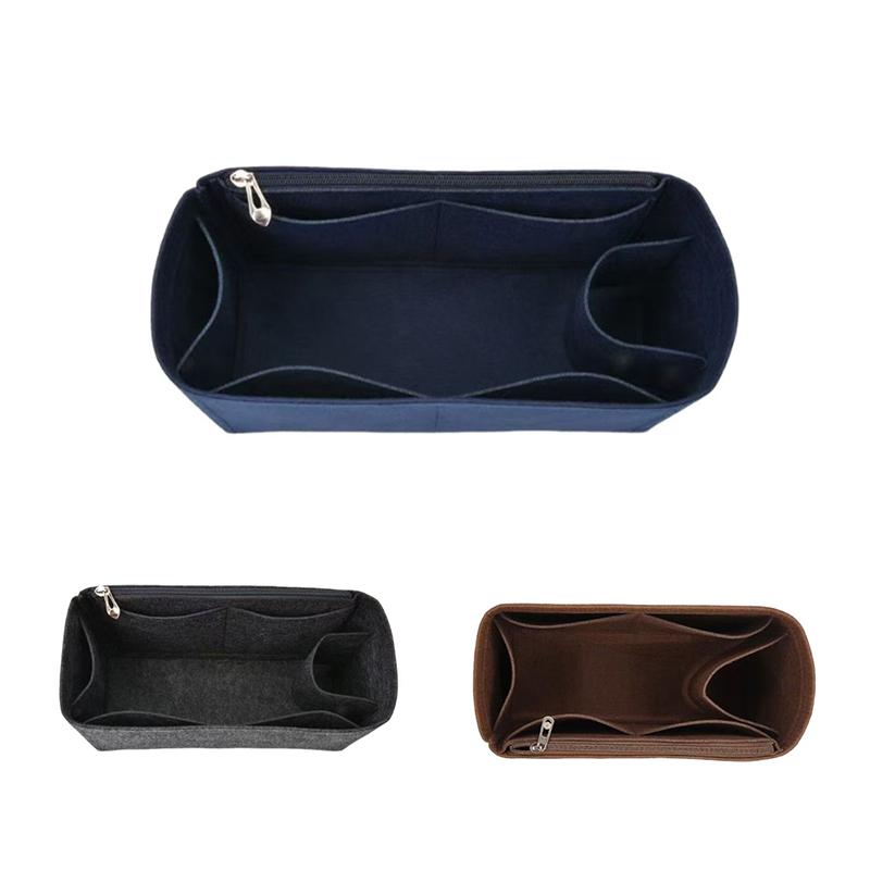 1PC Mother-Daughter Bag Set Felt Bag Reusable Dumpling-Shaped Felt Pouch Felt Inner Liner Bag 27x12x16cm