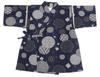 Hasegawa Jinbei for Boys Polka Size 110 Children's (Japanese Dot/Navy)
