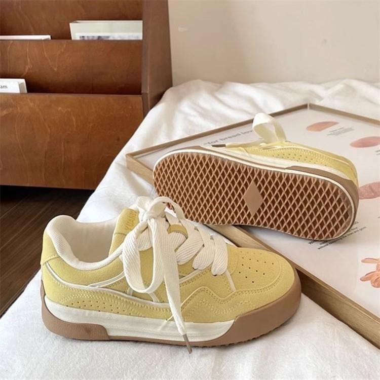 Versatile little white shoes women's new spring casual board shoes thick-soled and lightweight student women's shoes